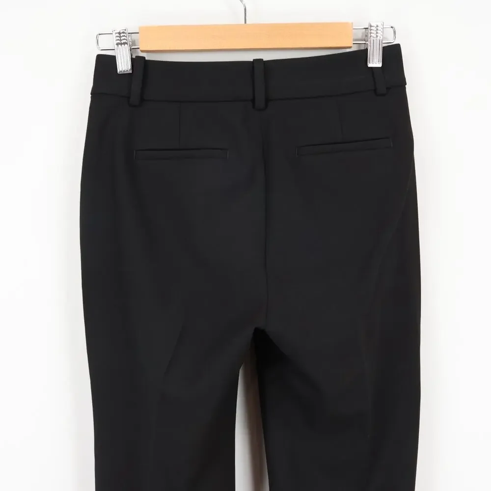 J. Crew Black Straight-Leg Dress Pants